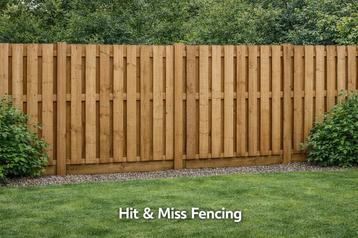 Hit & Miss Fencing in Glasgow