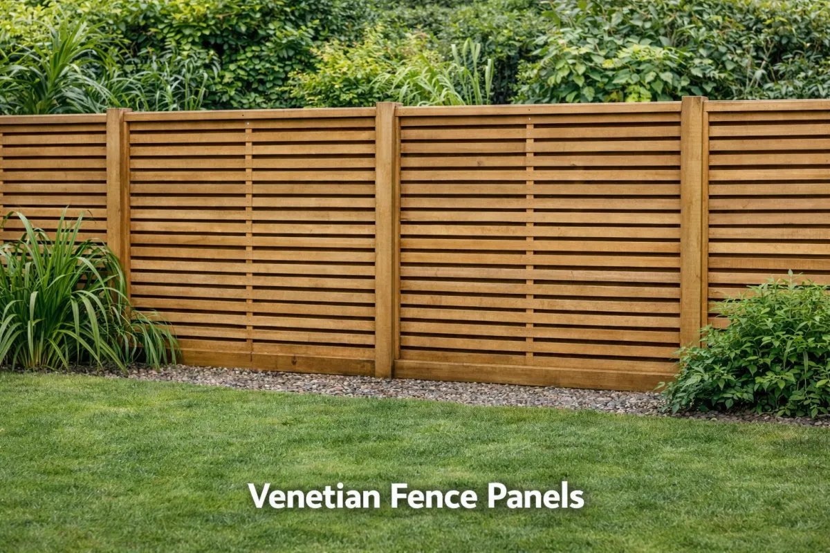 Venetian Fence Panels in Glasgow