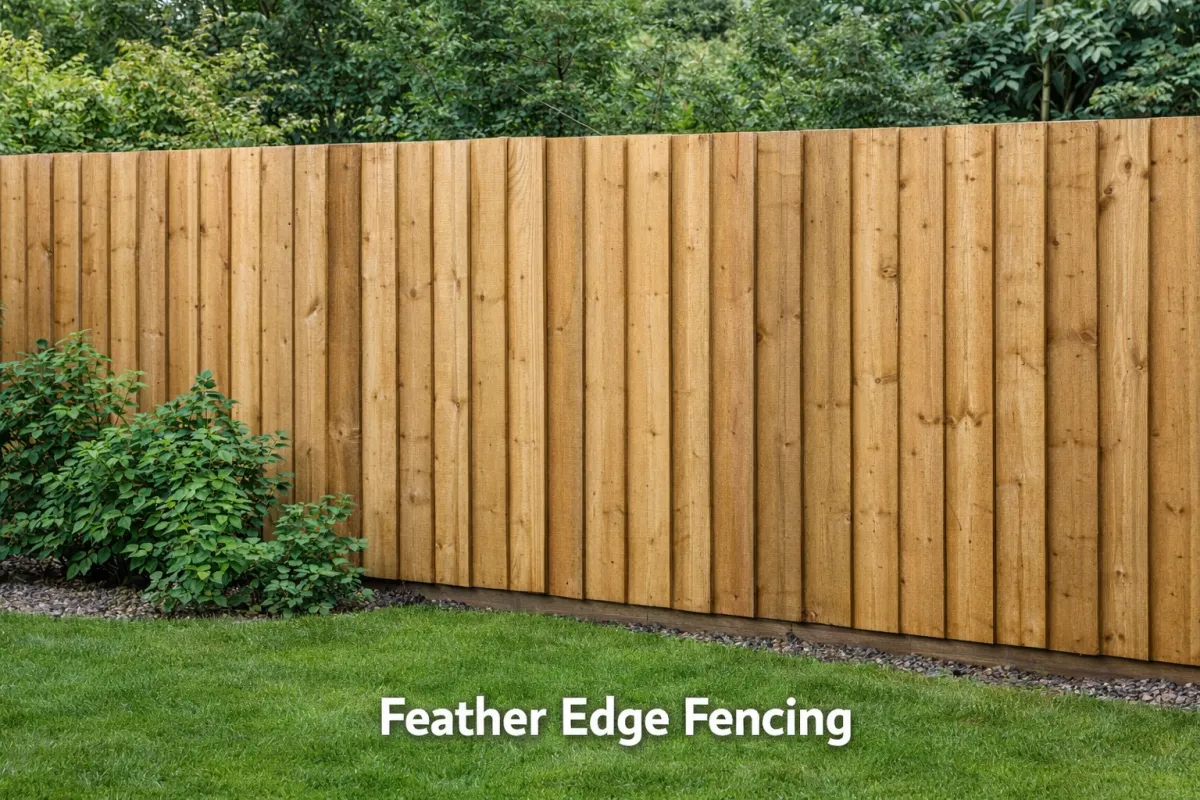 Feather Edge Fencing in Glasgow