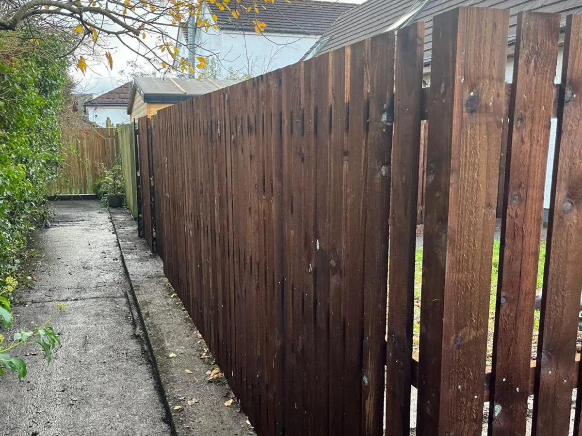 Closeboard Fencing Glasgow