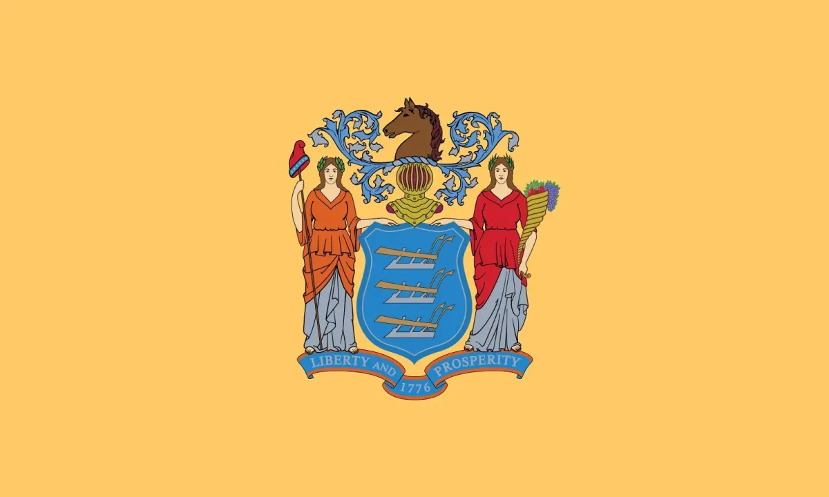 the New Jersey state flag