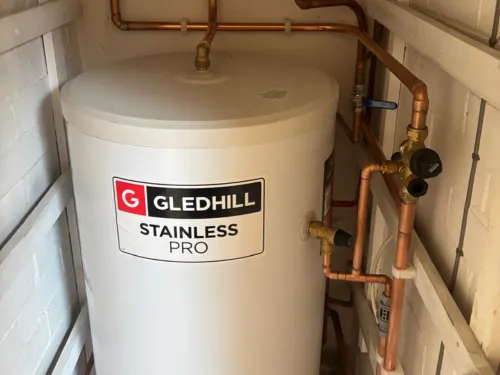 Unvented Cylinder Replacement in Charfield