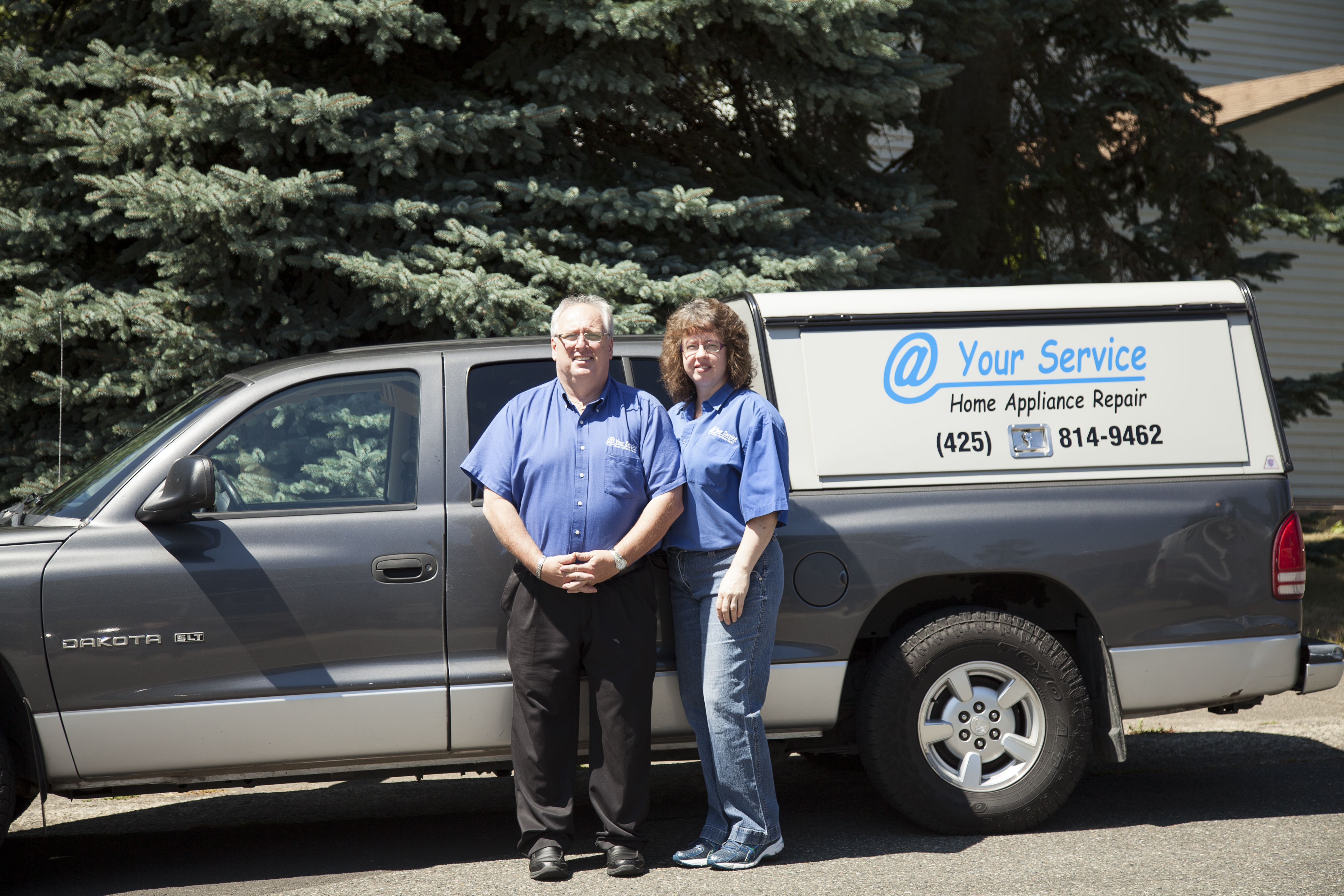 Owner and family team of AT YOUR SERVICE HOME APPLIANCE REPAIR