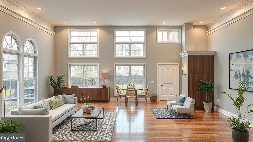 Home Remodeling in Fort Washington, MD featuring modern kitchen and stylish living spaces.