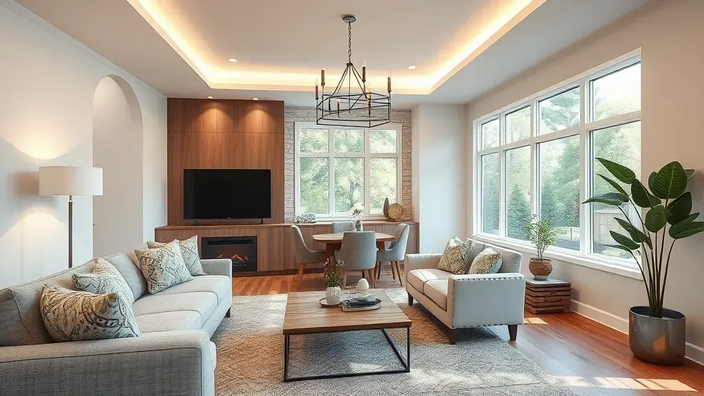 Virtual consultation for home remodeling in Rockville, MD showcasing a modern, elegant design layout.