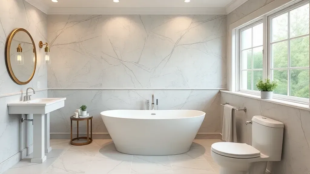 Bathroom Waterproofing projects in Rockville MD showcasing modern designs and efficient solutions for homeowners