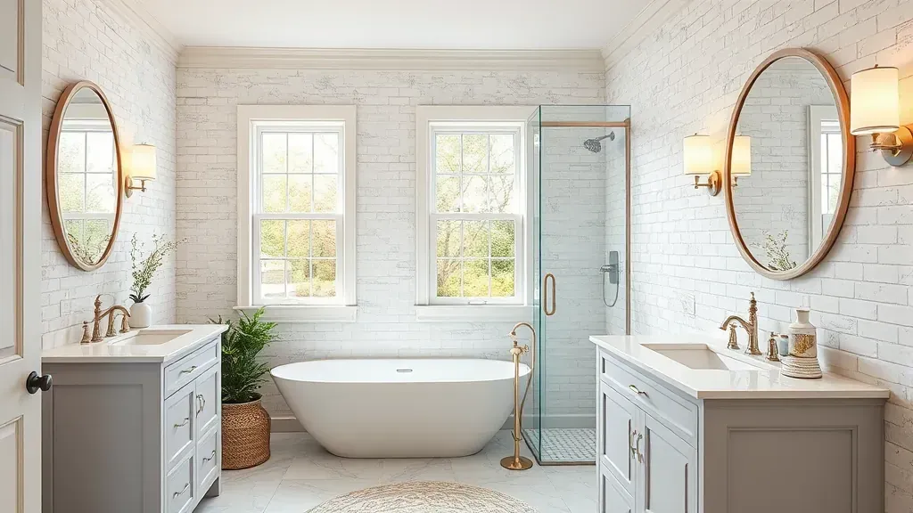 Bathroom renovation projects in Rockville, MD showcasing modern designs and elegant finishes.