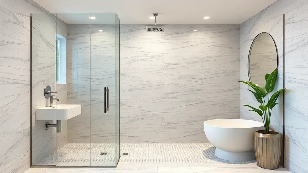 Shower Replacement projects in Rockville, MD featuring modern designs and efficient installations.
