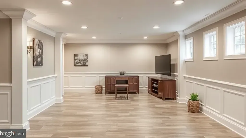 Basement Remodeling projects in Rockville MD showcasing modern design and functionality.