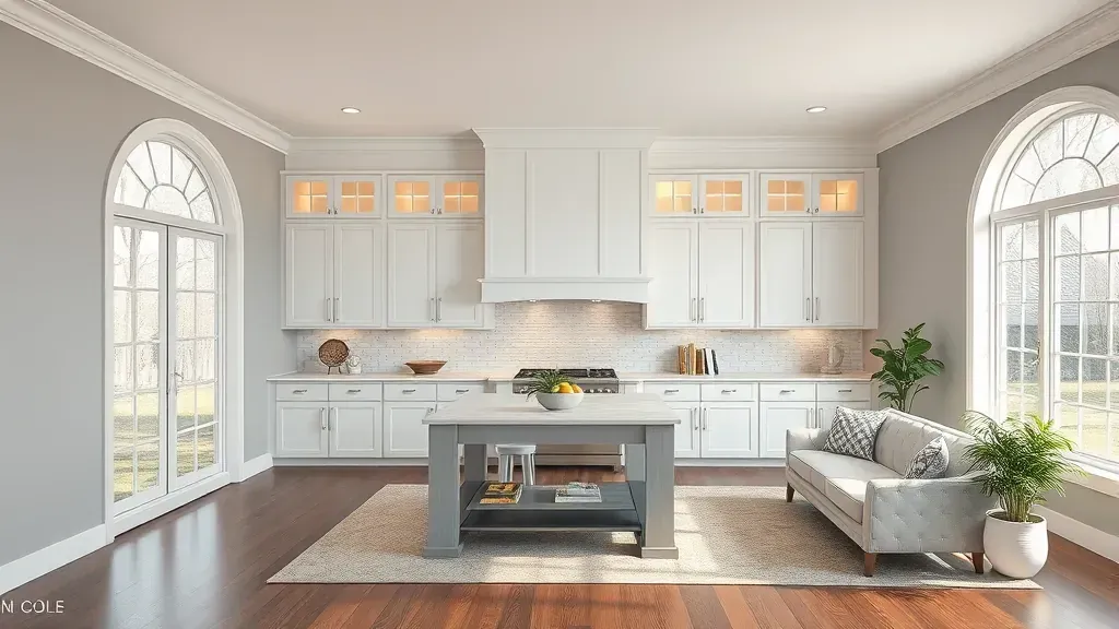 Home Remodeling in Potomac, MD showcasing modern kitchen design and renovations.