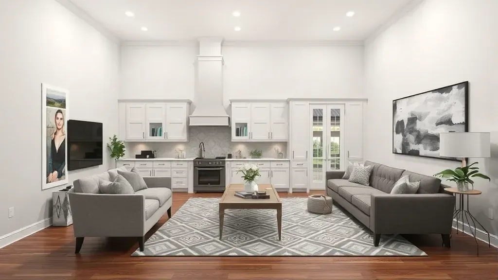 Home Remodeling in Laurel, MD showcasing modern kitchen and bathroom designs.