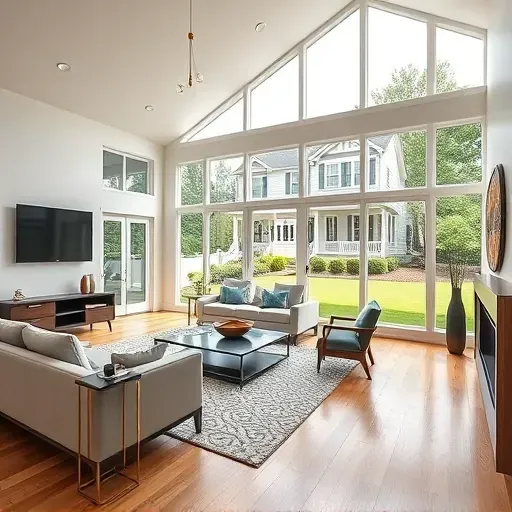 Home remodeling project in Rockville MD featuring modern design elements and stylish finishes, showcasing an inviting interior.