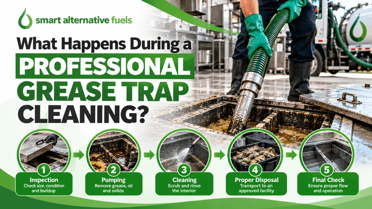 What Happens During a Professional Grease Trap Cleaning?