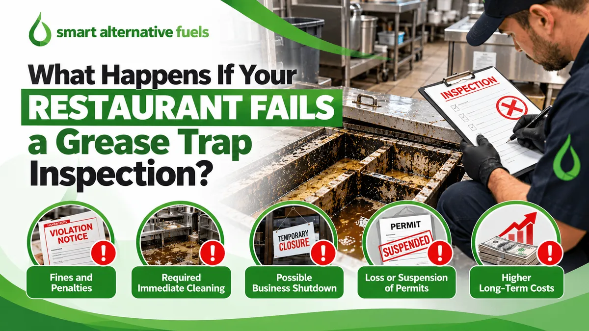  What Happens If Your Restaurant Fails a Grease Trap Inspection?