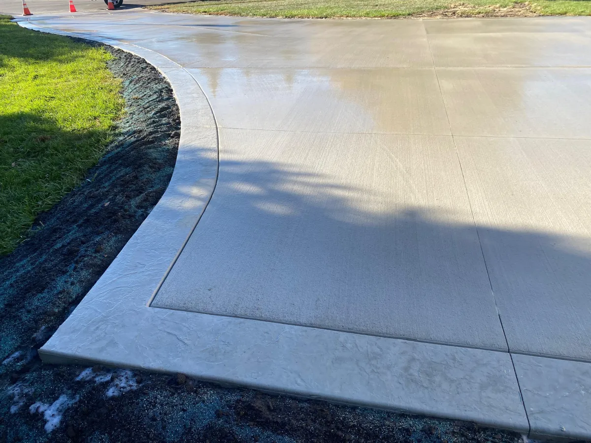 Stamped Concrete Installation in Toledo, OH | Paul Turner Concrete & Excavating