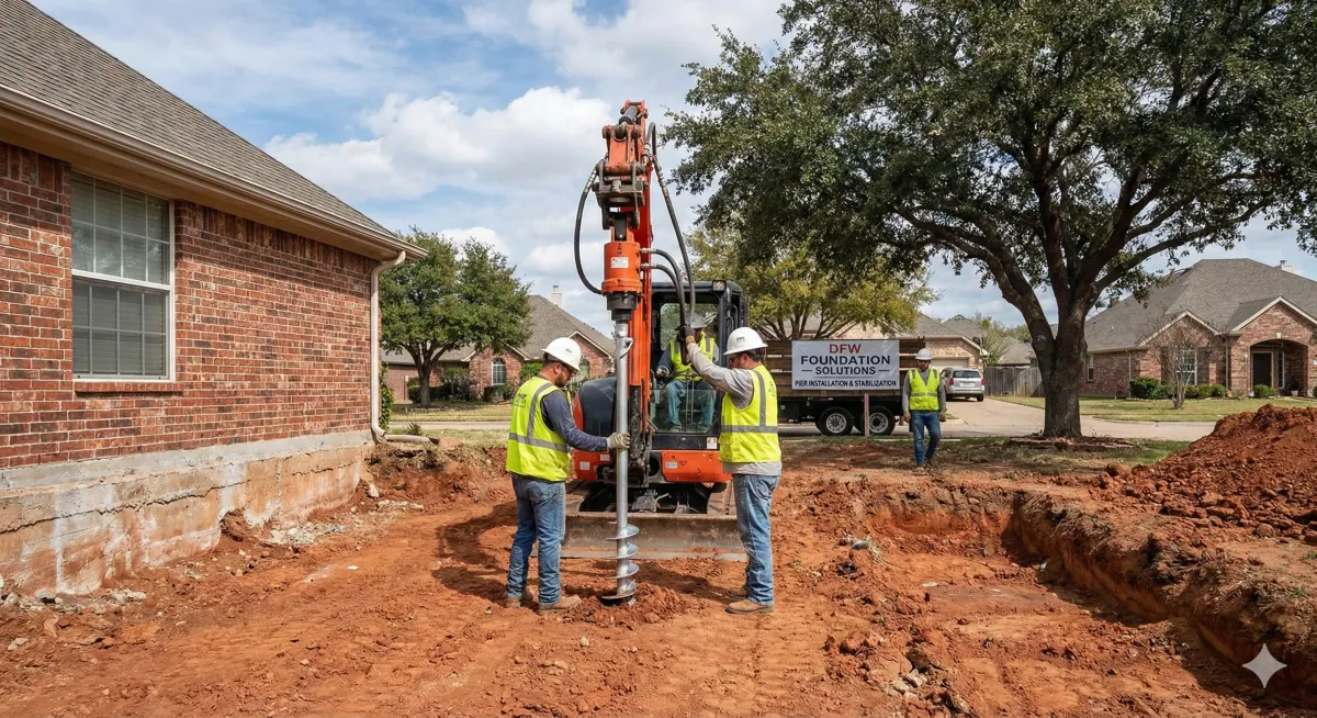 Pier Installation in DFW