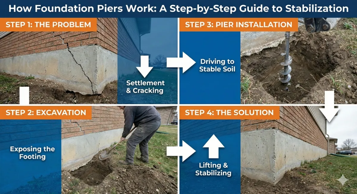 How Do Foundation Piers Work?