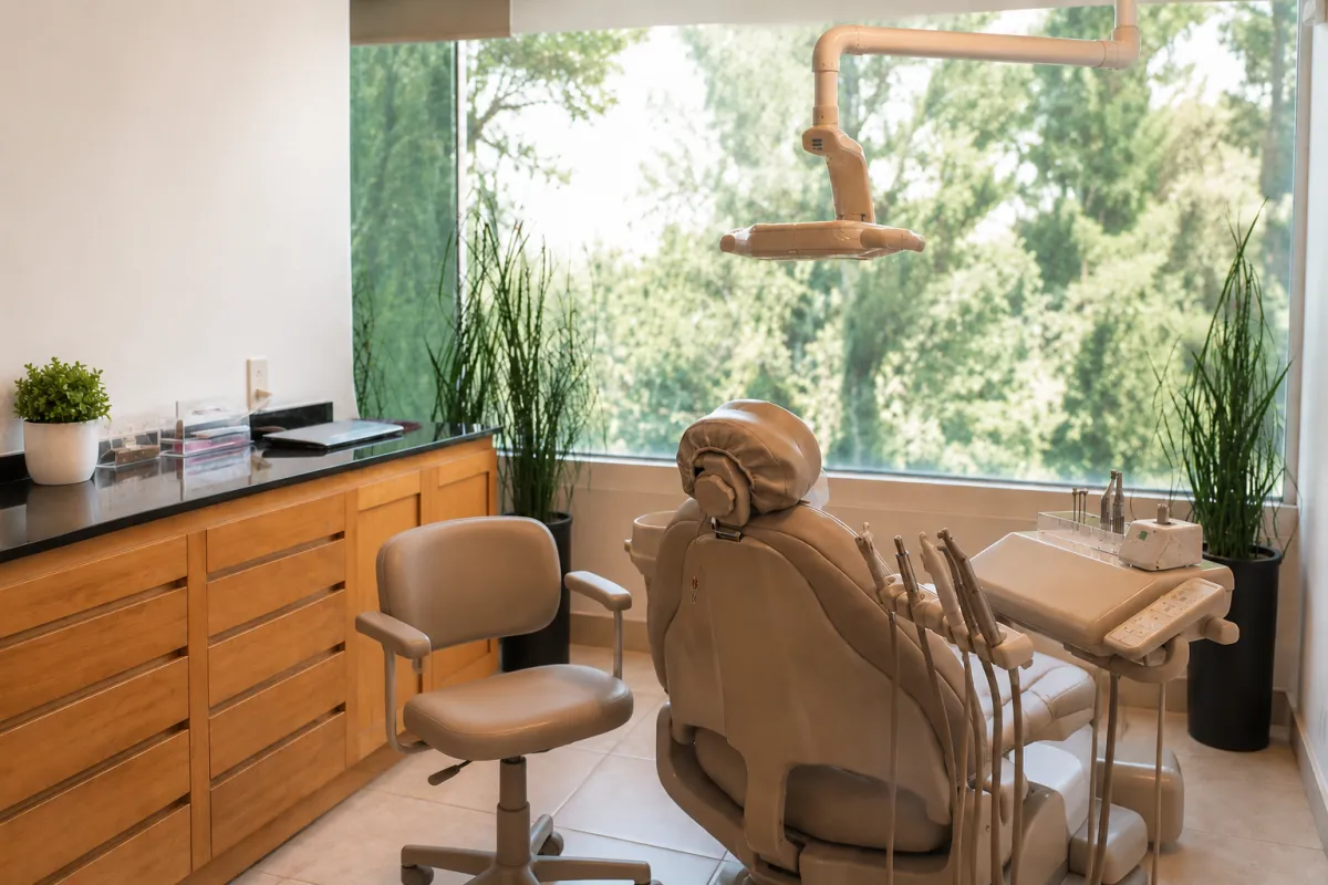 Interior de la clínica dental premium en Polanco, CDMX