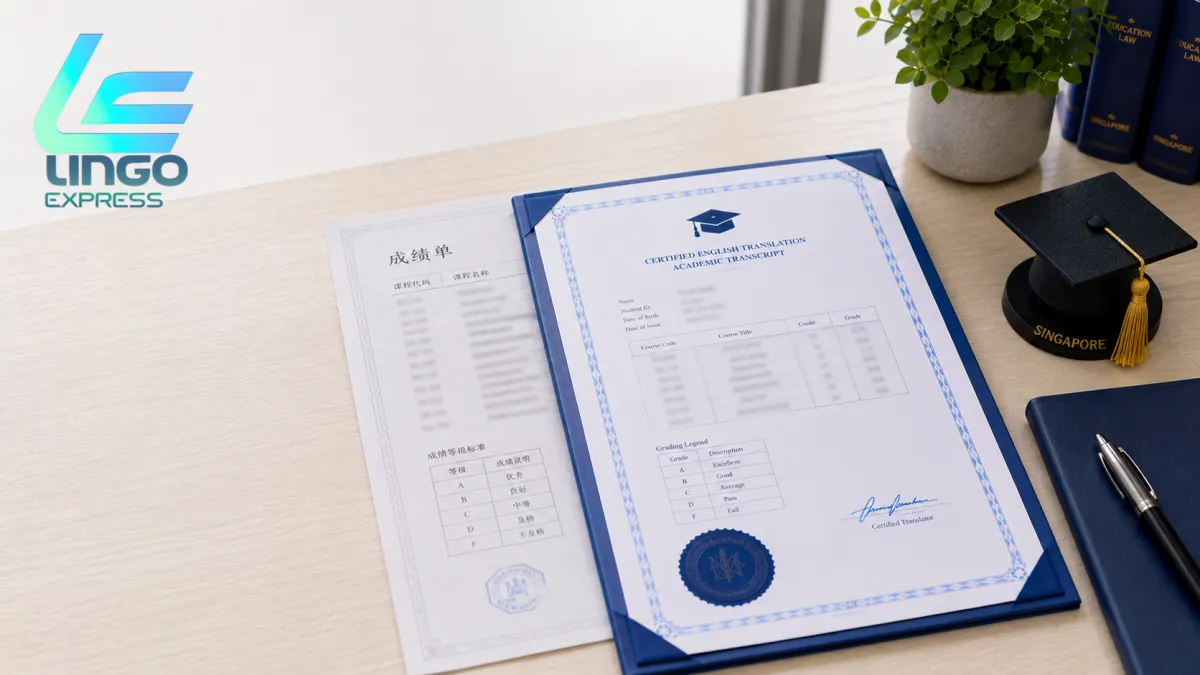 The Complete Academic Document Translation Guide for Singapore Students MOM Work Pass, HR and Employment Documents featured image