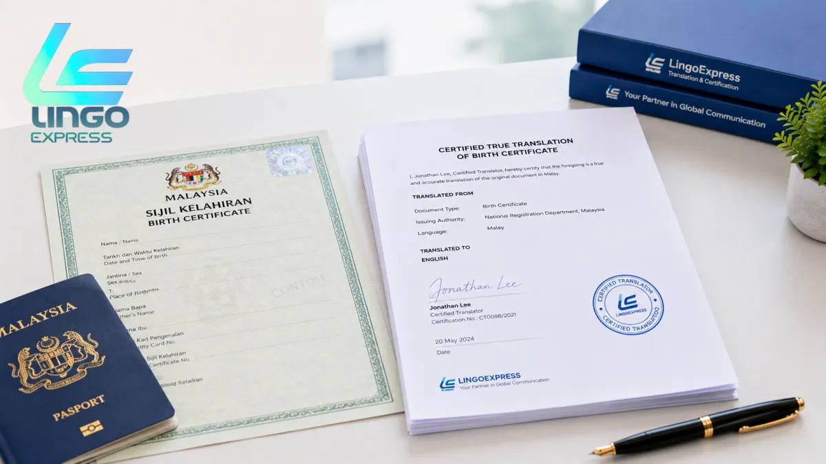 Certified Indonesian document translation featured image