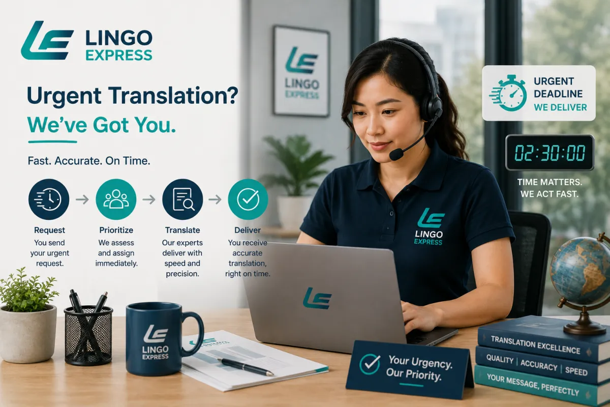 Same-Day and Urgent Translation in Singapore: What Is Realistic? featured image