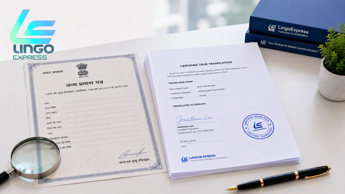 Certified Indian document translation featured image