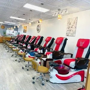 Red & Grey Spa Chairs