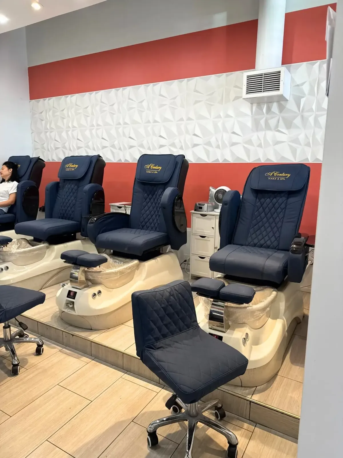 Blue Spa Chairs