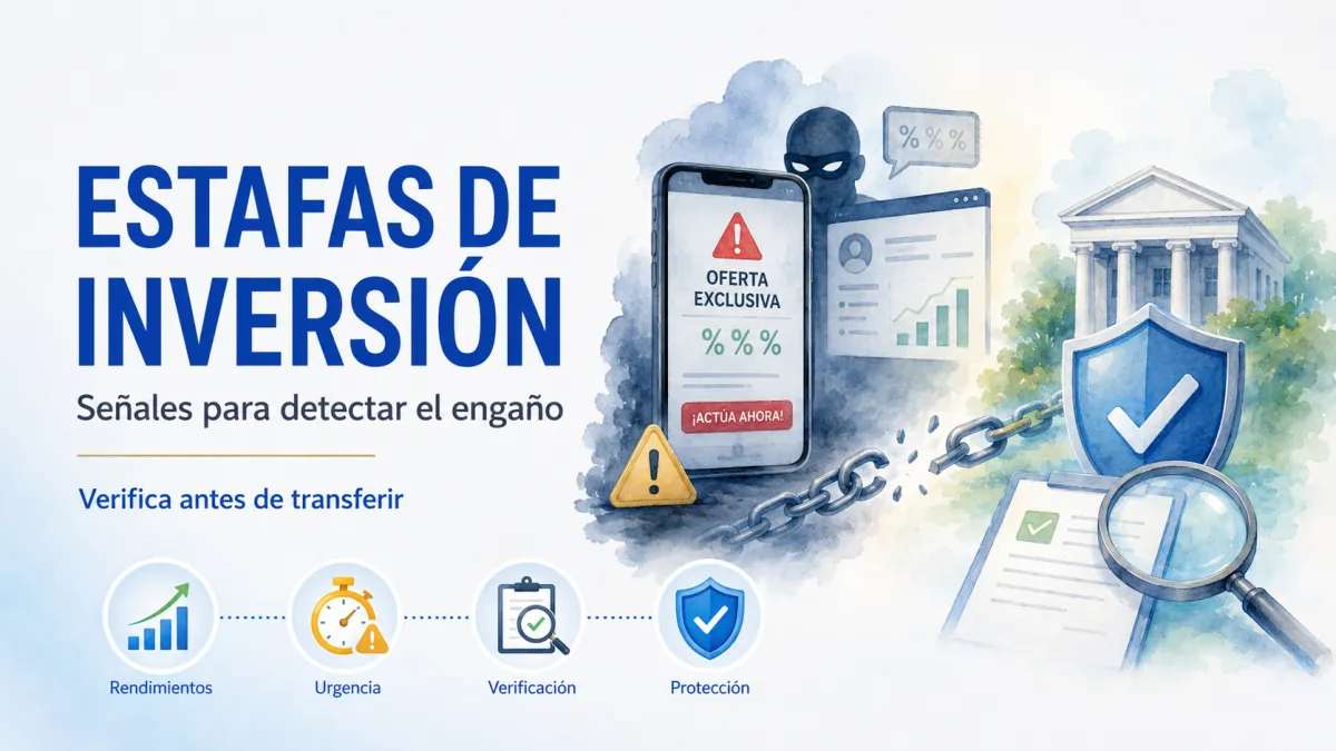 Cómo detectar una estafa de inversión, aunque parezca legítima