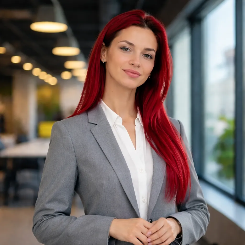 Executive Assistant portrait (Filipino female), headshot