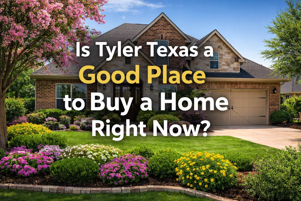 Buying a Home in Tyler Texas Right Now