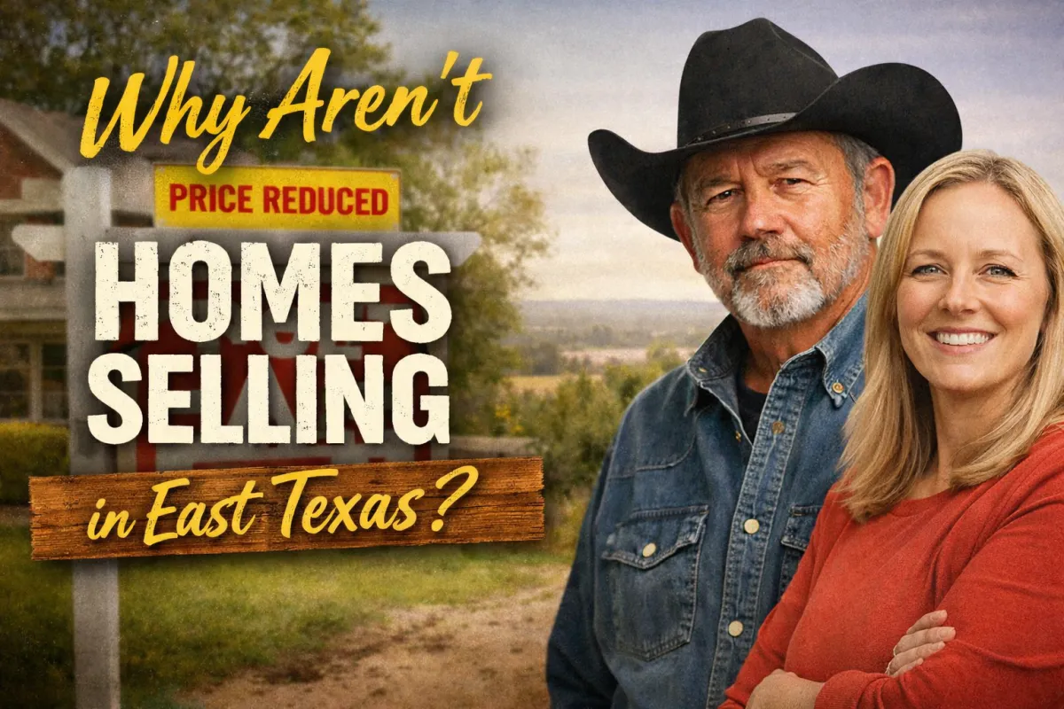 Why Do Homes Sit on the Market in East Texas?
