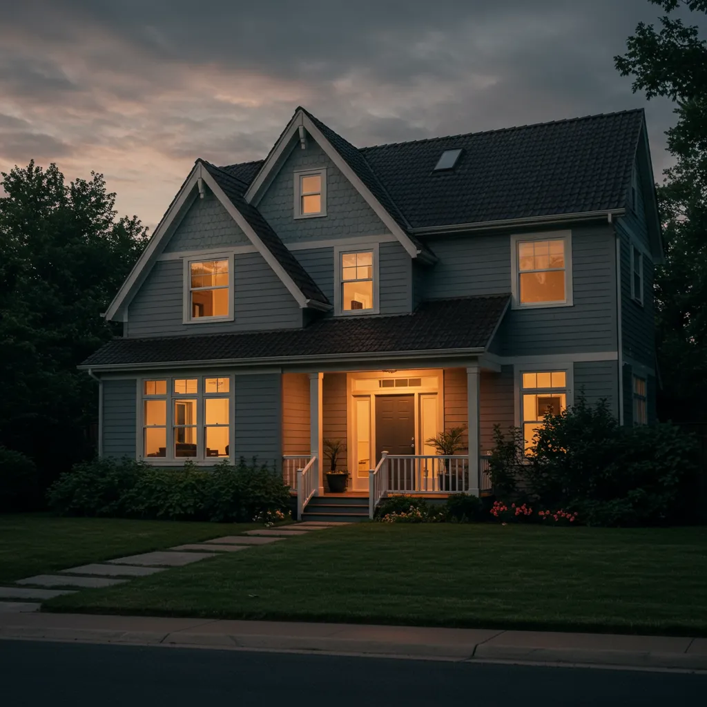 Luxury home purchased with a jumbo non-QM mortgage using alternative income documentation