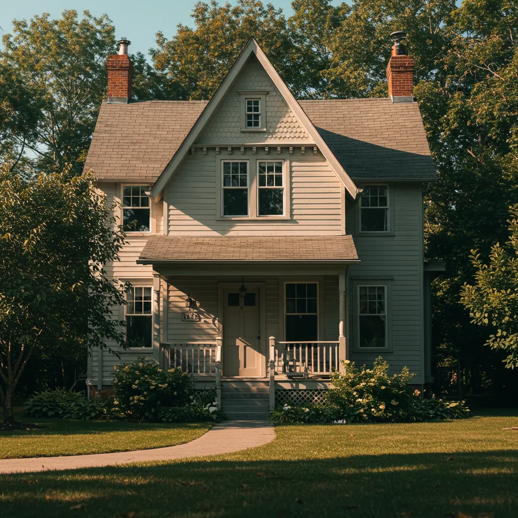 Modern home purchased with an interest-only mortgage to lower initial monthly payments