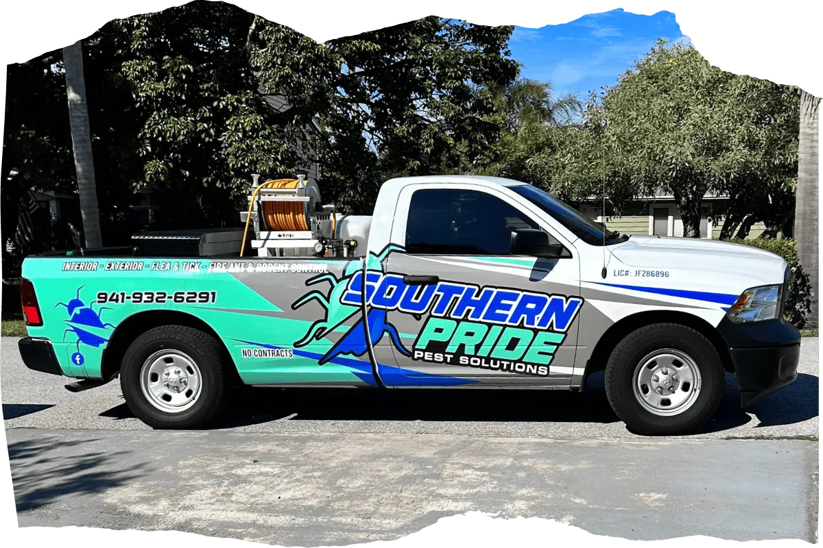 Southern Pride Pest Solutions Truck