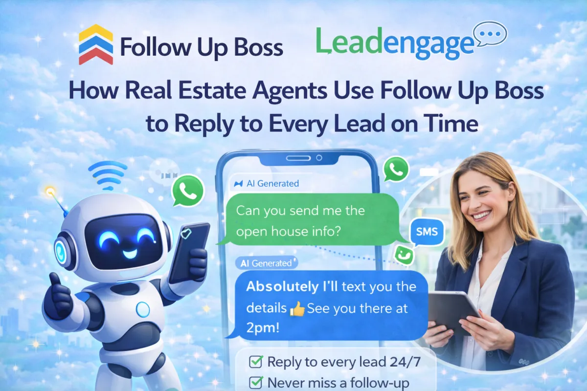 How Real Estate Agents Use Follow Up Boss to Reply to Every Lead on Time