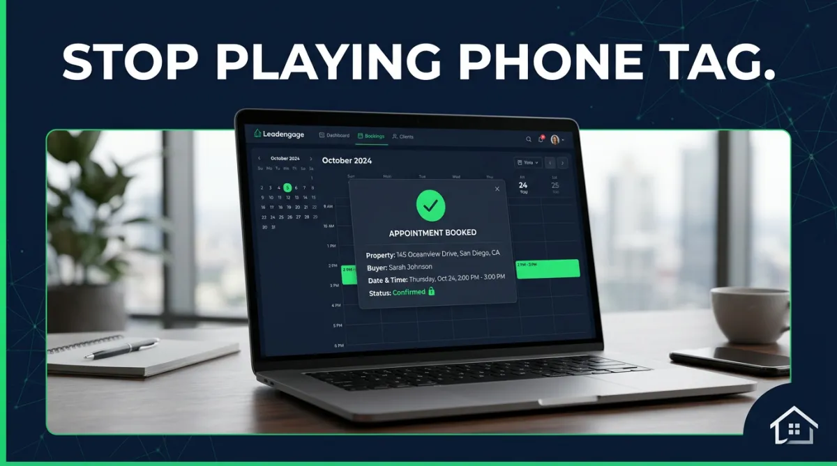 How Real Estate Agents Are Using Automated Calendar Booking to Fill Their Schedule Without the Back-and-Forth