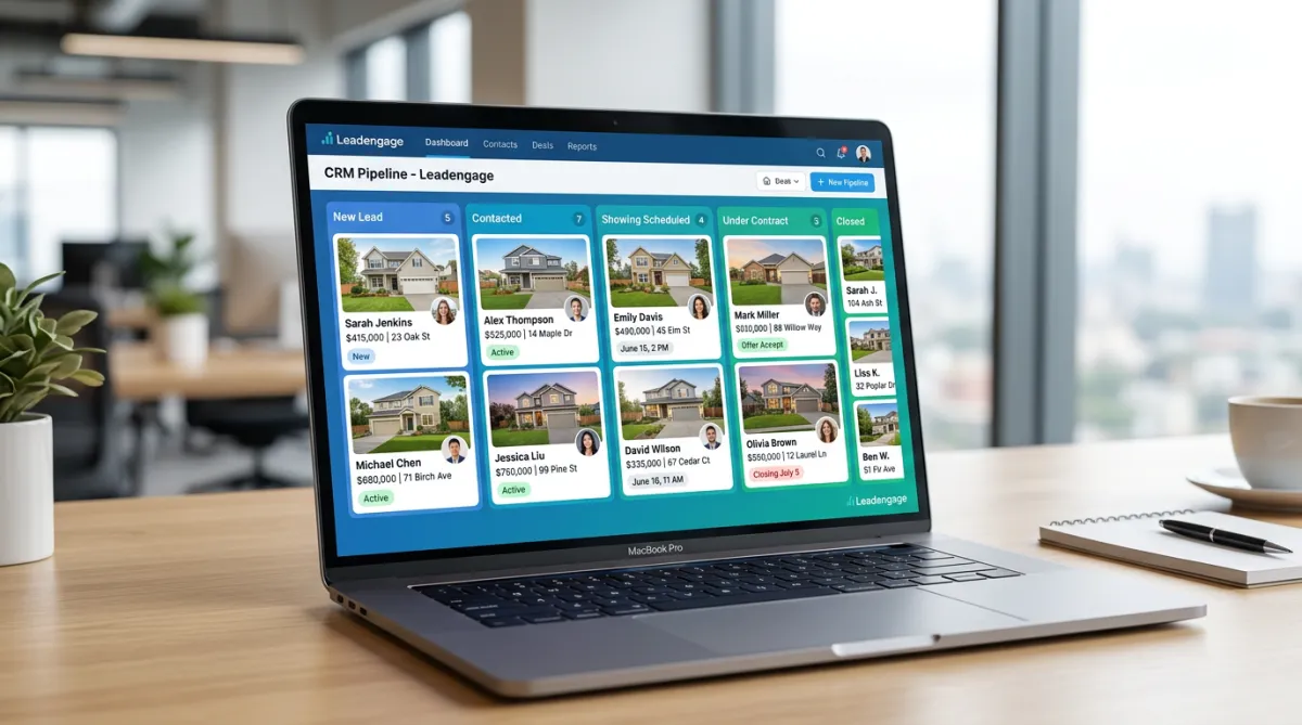 How Real Estate Agents Use a Deal Pipeline to Track Every Buyer and Seller Lead (And Never Lose a Deal to the Cracks)