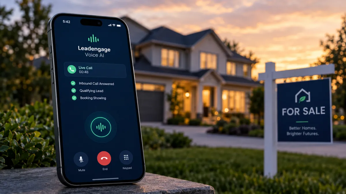 Why Your Yard Sign Is Losing You Leads at 9 PM (And How Inbound Voice AI Fixes It)
