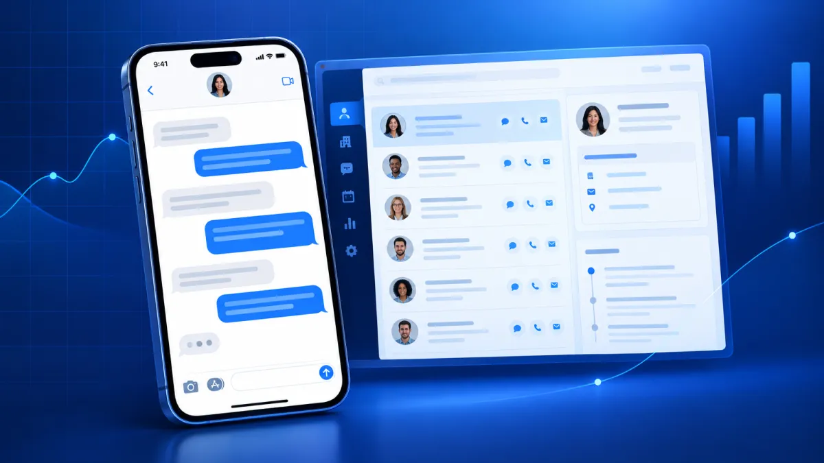 Blue Bubbles vs. SMS: What Every CRM Team Needs to Know in 2026