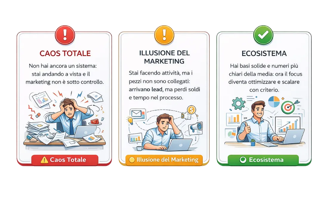 Promozione Facile Modena Strategia Marketing e Vendite Funnel di Marketing Agenzia Marketing