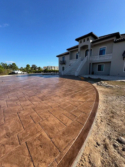 Pompano Beach Concrete constructs pool decks.
