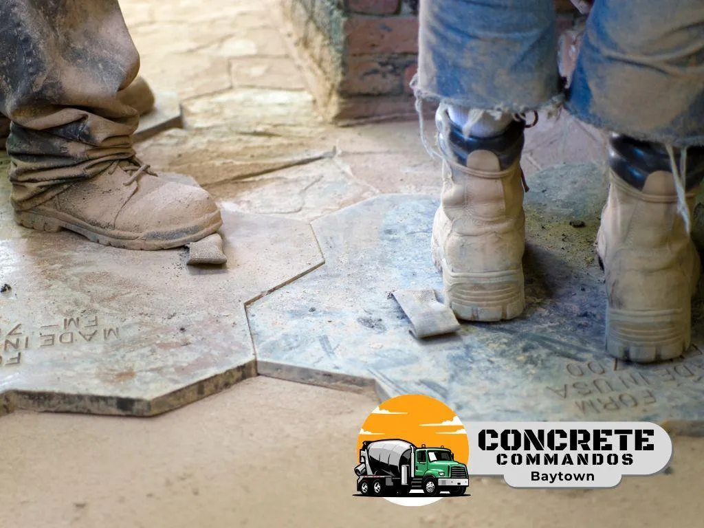 stamped concrete contractors near me