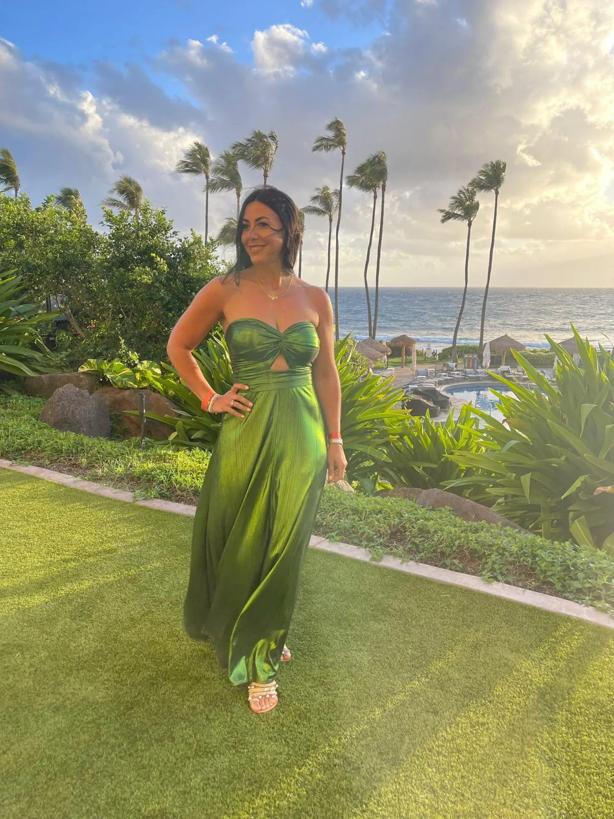 clear marble on brown rock