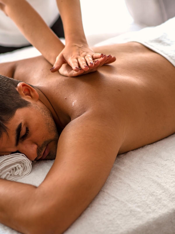 Traditional Thai massage technique at Aya Thai Massage and Wellness