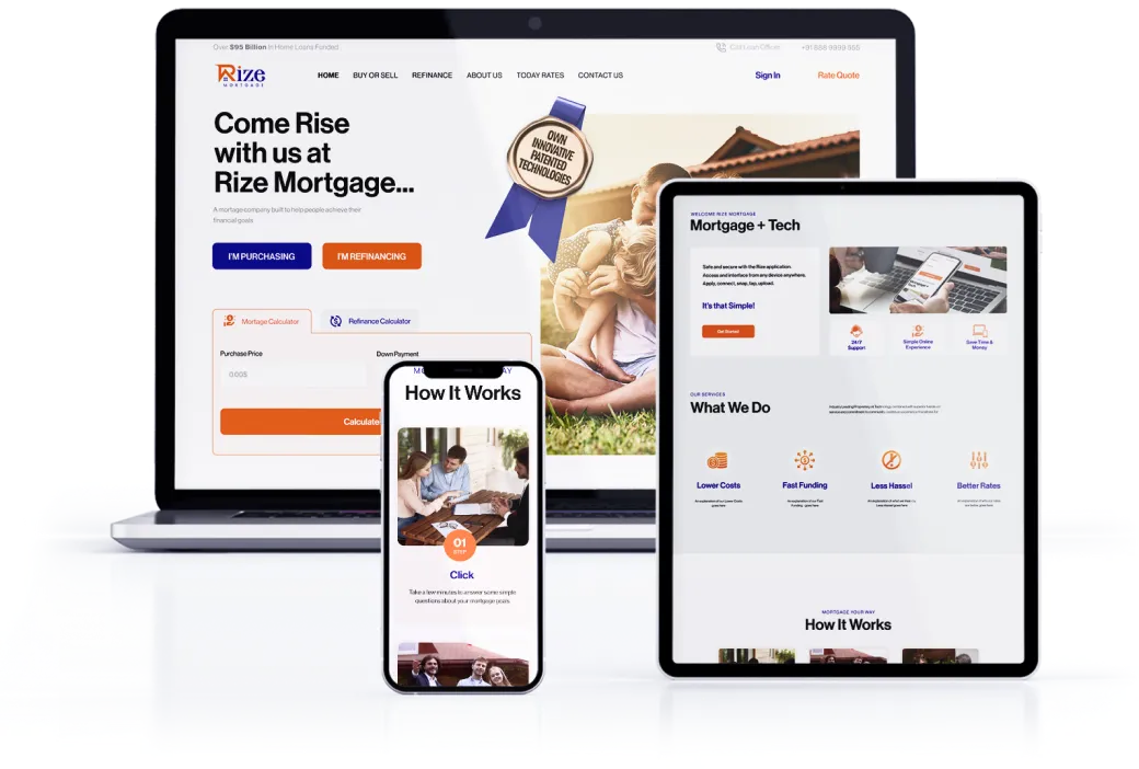 Welcome To Rize Mortgage and Fin-Tech