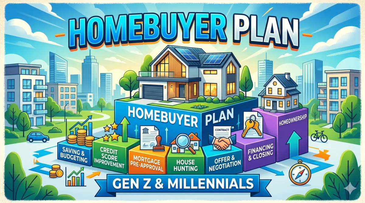 Homebuyer plan for Gen Z & Millennials
