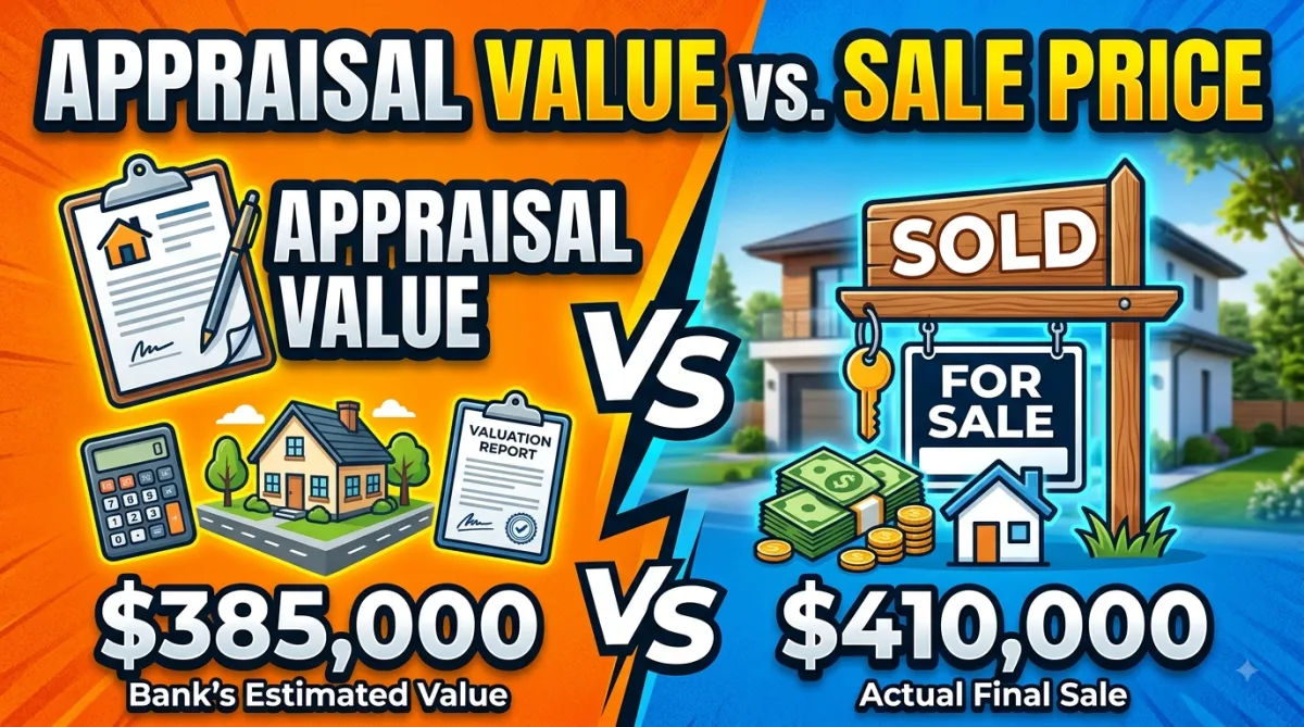Appraisal Value vs. Sale Price: What's the Difference?