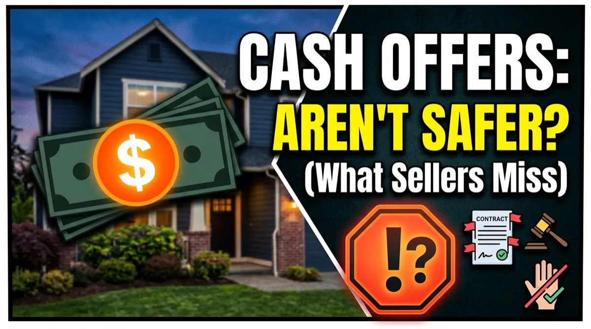 Why Cash Offers Aren't Automatically the Safest (What Sellers Miss)