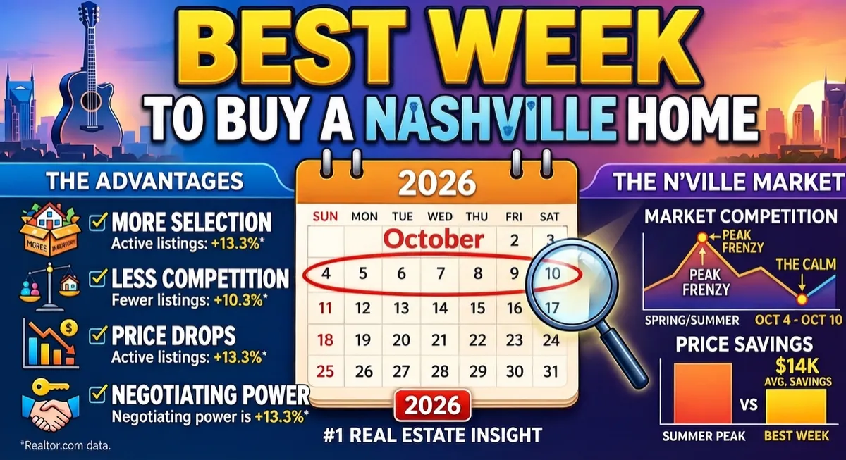 Best week to Buy in Nashville
